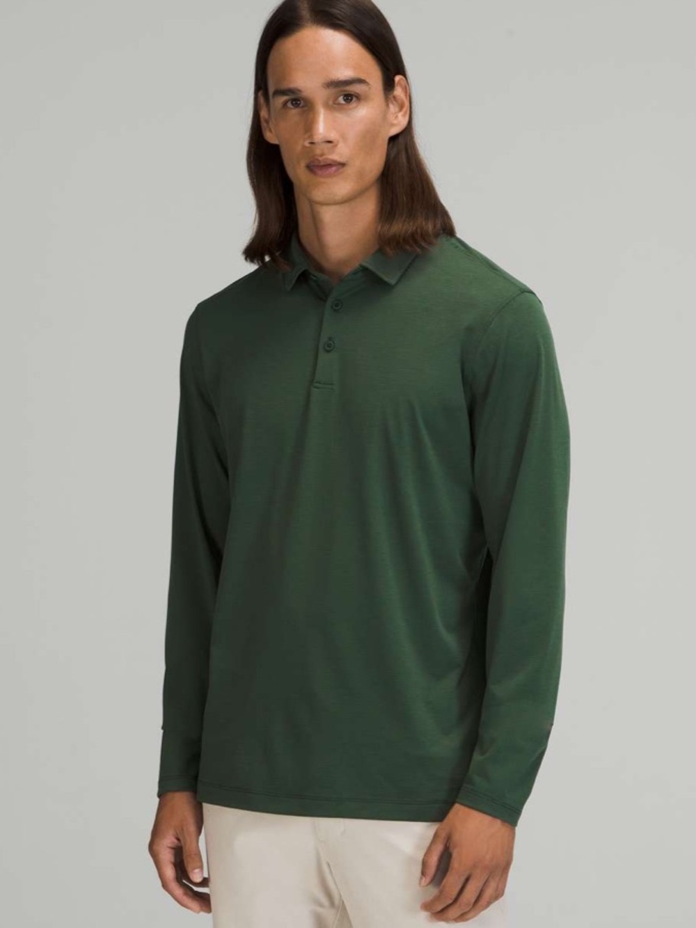 Lululemon Evolution Long Sleeve Polo